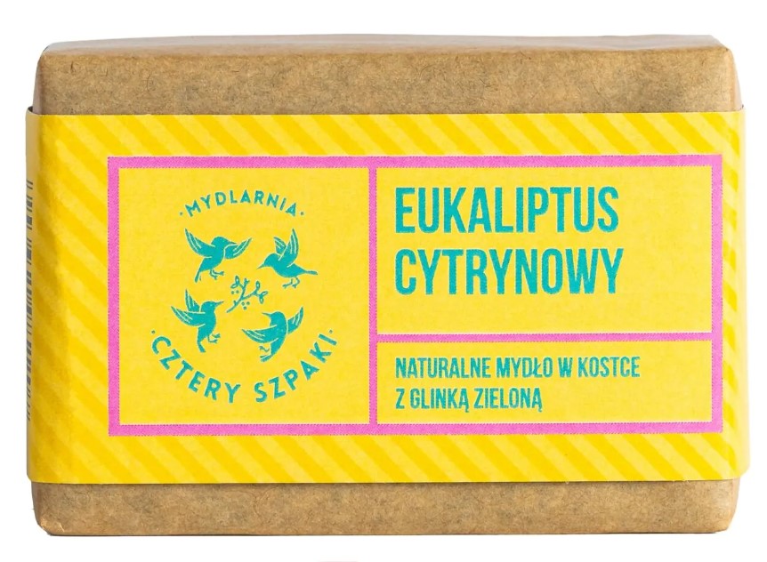 Mydło w Kostce Eukaliptus Cytrynowy