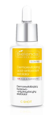 Bielenda Professional C-Shot Dermorewitalizujący Kwasowo-Antyoksydacyjny Eksfoliator 30ml