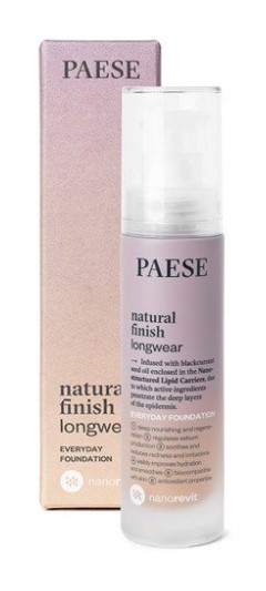 PAESE Podkład do Twarzy Nanorevit Natural Finish Longwear 05 Natural