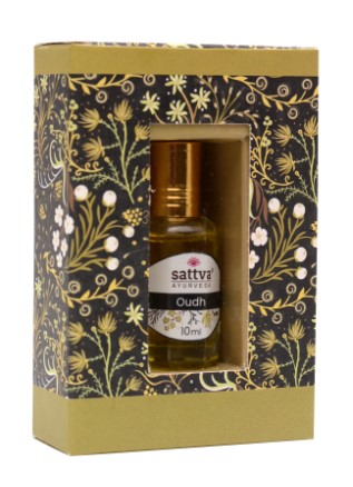 Sattva Indyjskie Perfumy w Olejku Oudh 10ml