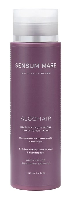 Sensum Mare Algohair Humektantowa Odżywka-Maska Nawilżająca 250ml