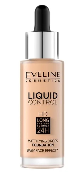 Eveline Podkład Liquid Control HD 011 Natural