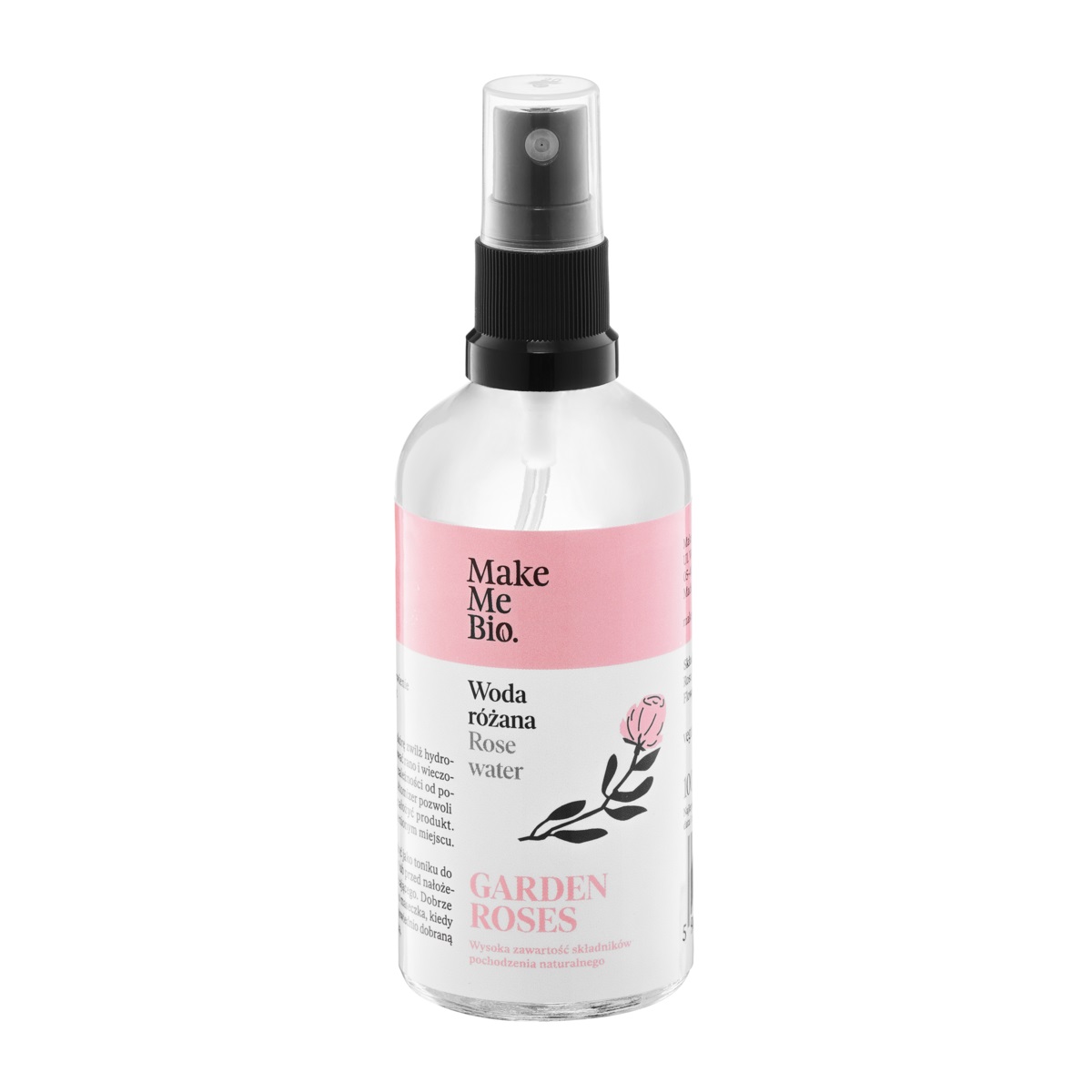 Make Me Bio Rose Water Woda Różana w Szklanej Butelce 100ml