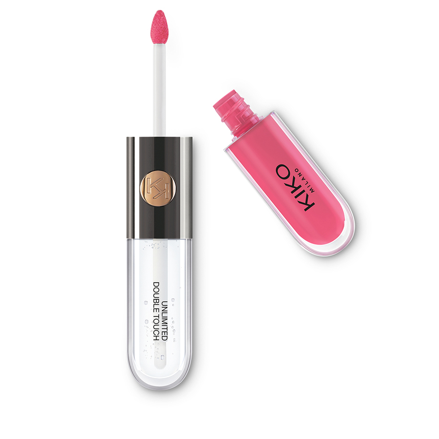 KIKO Milano Unlimited Double Touch Płynna Pomadka do Ust 111 Satin Pink Camellia 6ml