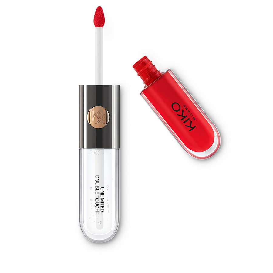 KIKO Milano Unlimited Double Touch Płynna Pomadka do Ust 115 Fire Red 6ml