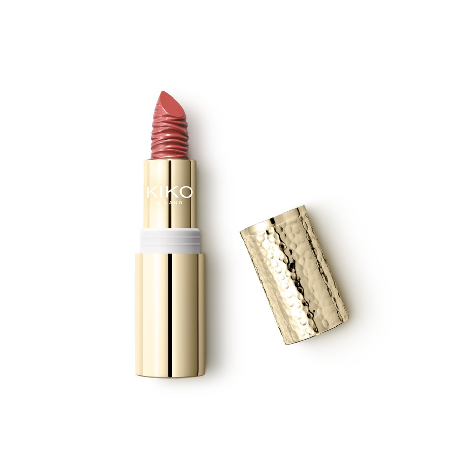 KIKO Milano Gold Reflections Kremowa Odżywcza Pomadka do Ust z Filtrem SPF30 05 Dreamy Coral