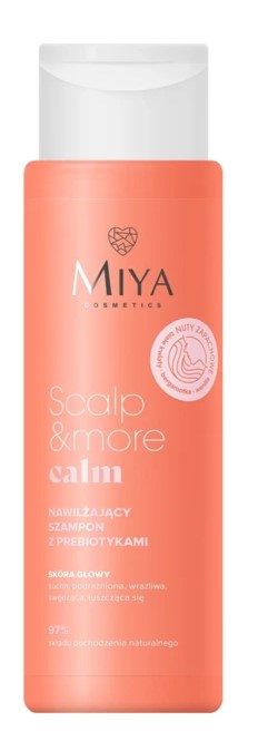 MIYA Scalp & More Nawilżający Szampon do Włosów z Prebiotykami 300ml