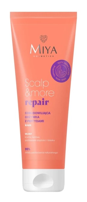 MIYA Scalp & More Odbudowująca Odżywka do Włosów z Peptydami