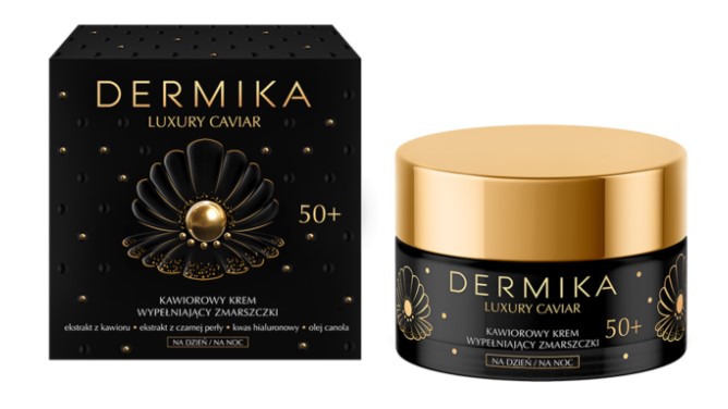 DERMIKA Luxury Caviar Kawiorowy Krem Wypełniający Zmarszczki 50+ 50ml