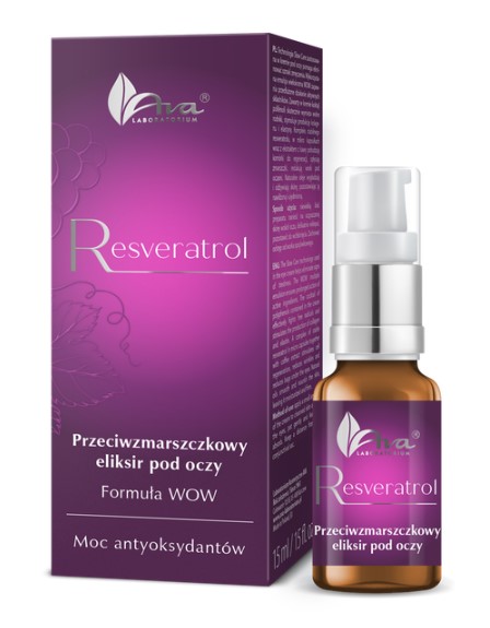 AVA Laboratorium Resveratrol Przeciwzmarszczowy Eliksir pod Oczy 15ml