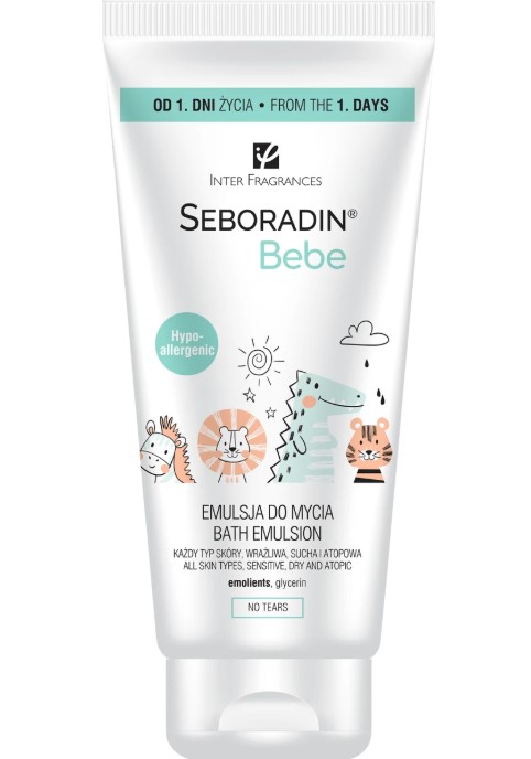 Seboradin Bebe Emulsja do Mycia Ciała dla Dzieci 200ml