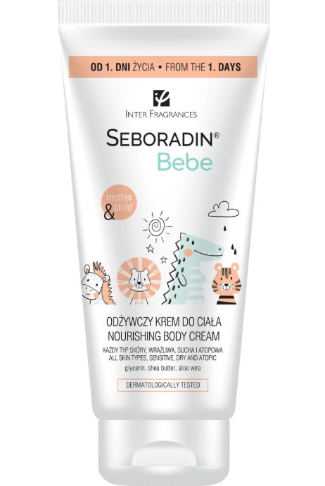 Seboradin Bebe Odżywczy Krem do Ciała dla Dzieci 200ml