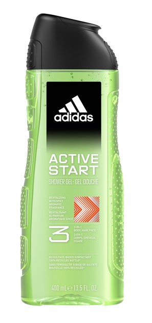 Active Start Żel pod Prysznic dla Mężczyzn 3w1