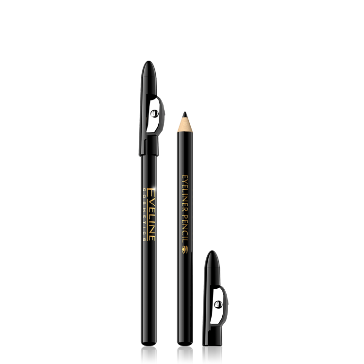 Eveline Eyeliner Pencil Czarna Kredka do Oczu