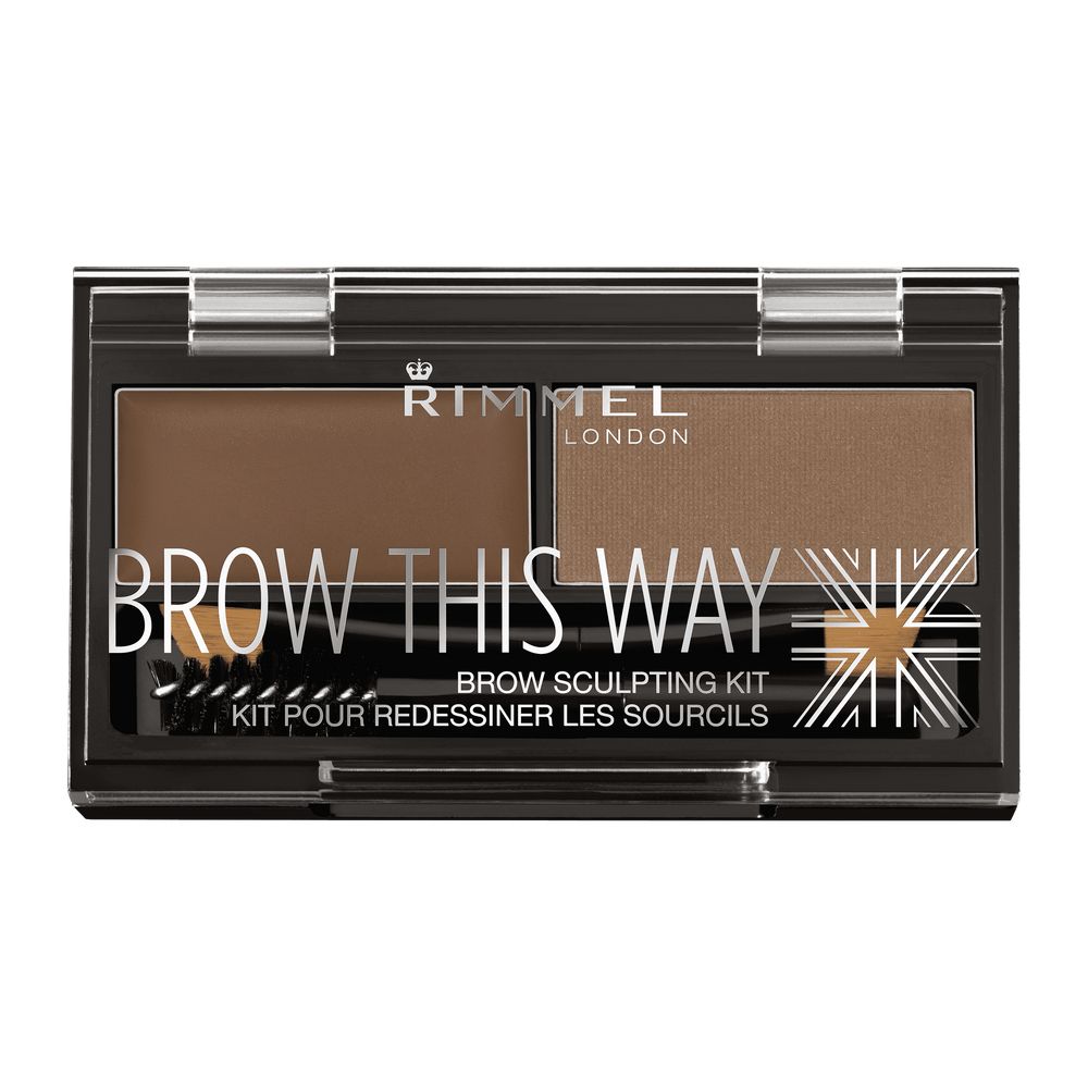 Rimmel Brow This Way Zestaw do Brwi 002 Medium Brown