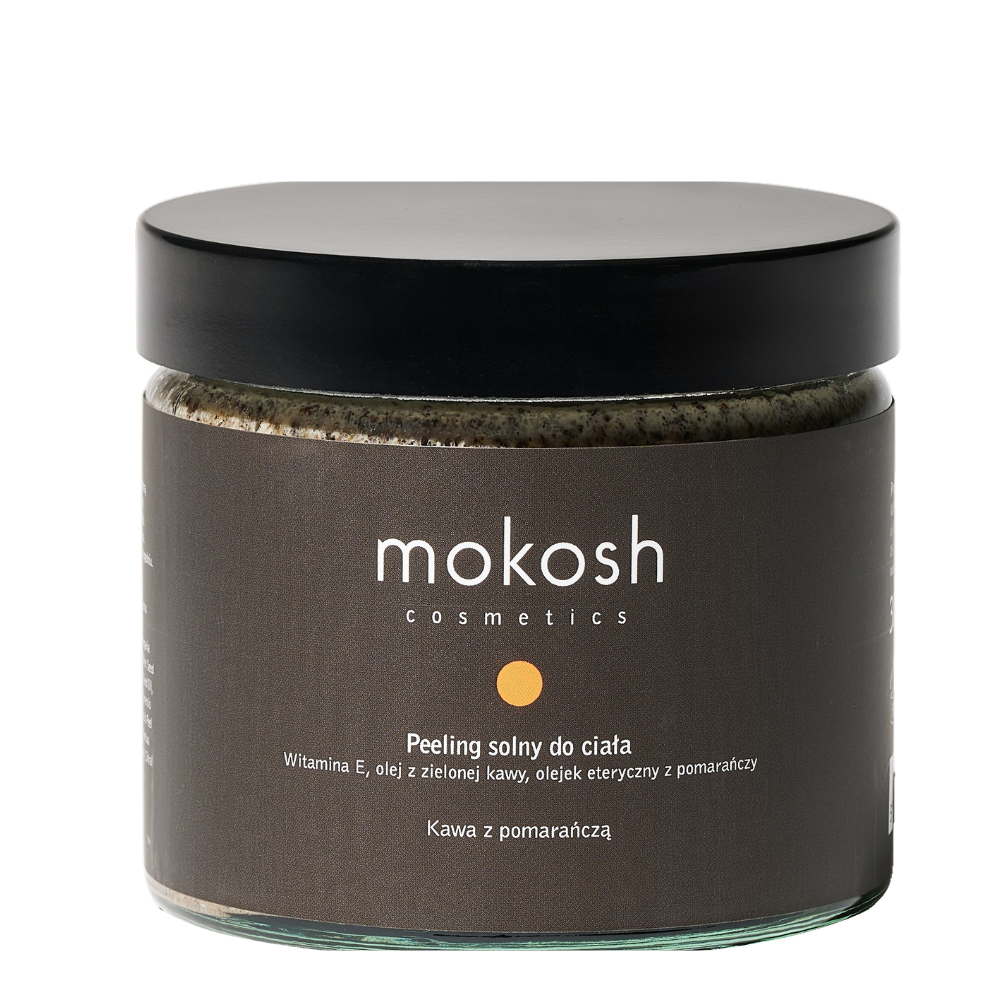 Kawa Z Pomarańczą - Peeling Solny - Orange Salt Scrub - Dla Kobiet