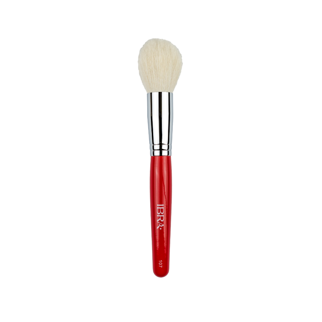 IBRA Makeup Pędzel do Pudru Sypkiego i Prasowanego 107