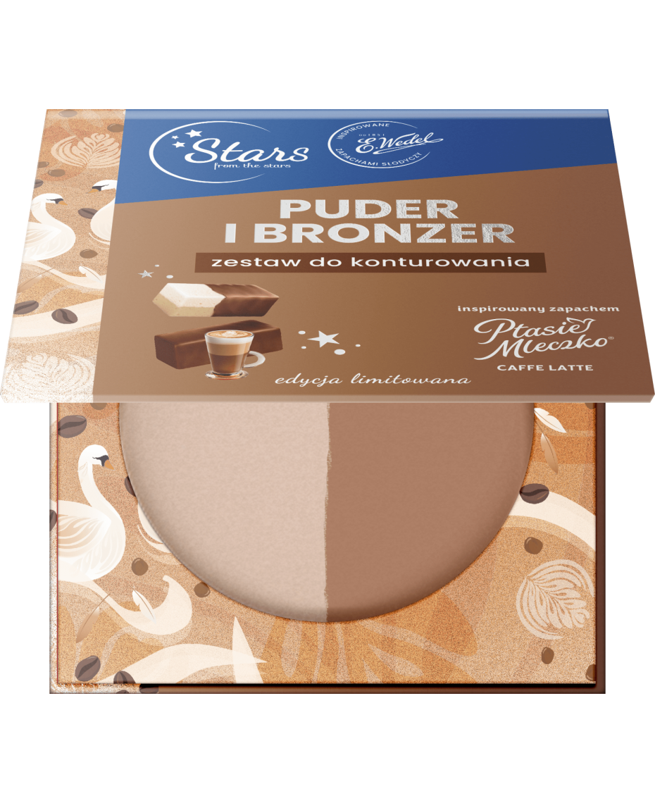 Stars from the Stars Wedel Zestaw do Konturowania Puder i Bronzer