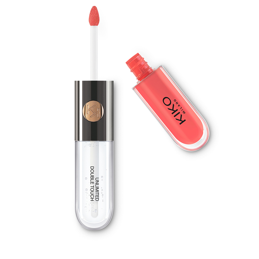 KIKO Milano Unlimited Double Touch Płynna Pomadka do Ust 113 Satin Coral 6ml