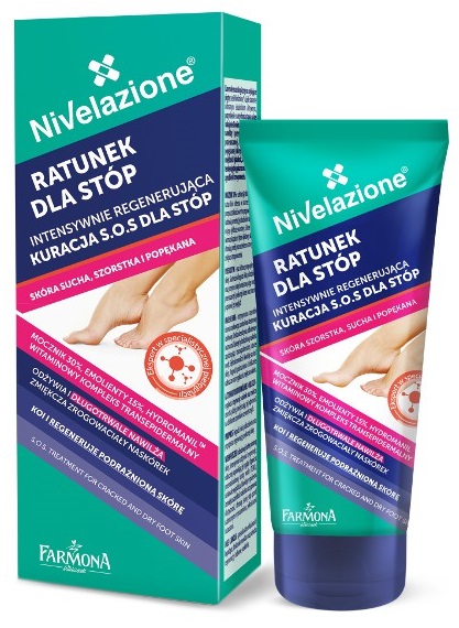 NIVELAZIONE Intensywnie Regenerująca Kuracja S.O.S dla Stóp