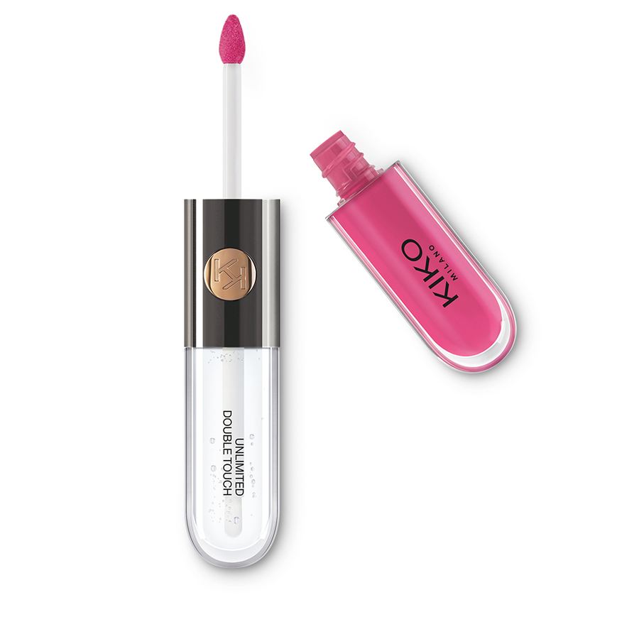 KIKO Milano Unlimited Double Touch Płynna Pomadka do Ust 119 Rhododendron Pink 6ml
