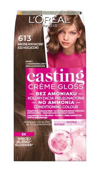 Paris Casting Crème Gloss koloryzacja 613 Mroźne Mochaccino