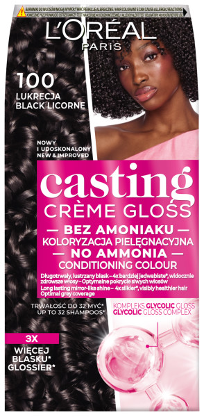 Loreal Casting Creme Gloss Farba 100 Lukrecja