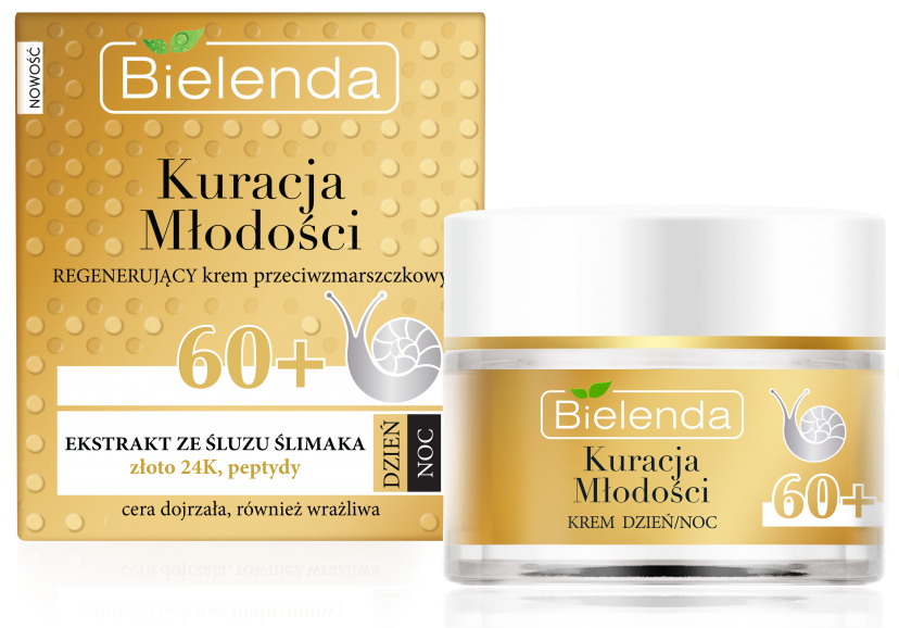 Bielenda Kuracja Młodości Krem Przeciwzmarszczkowy 60+ 50ml