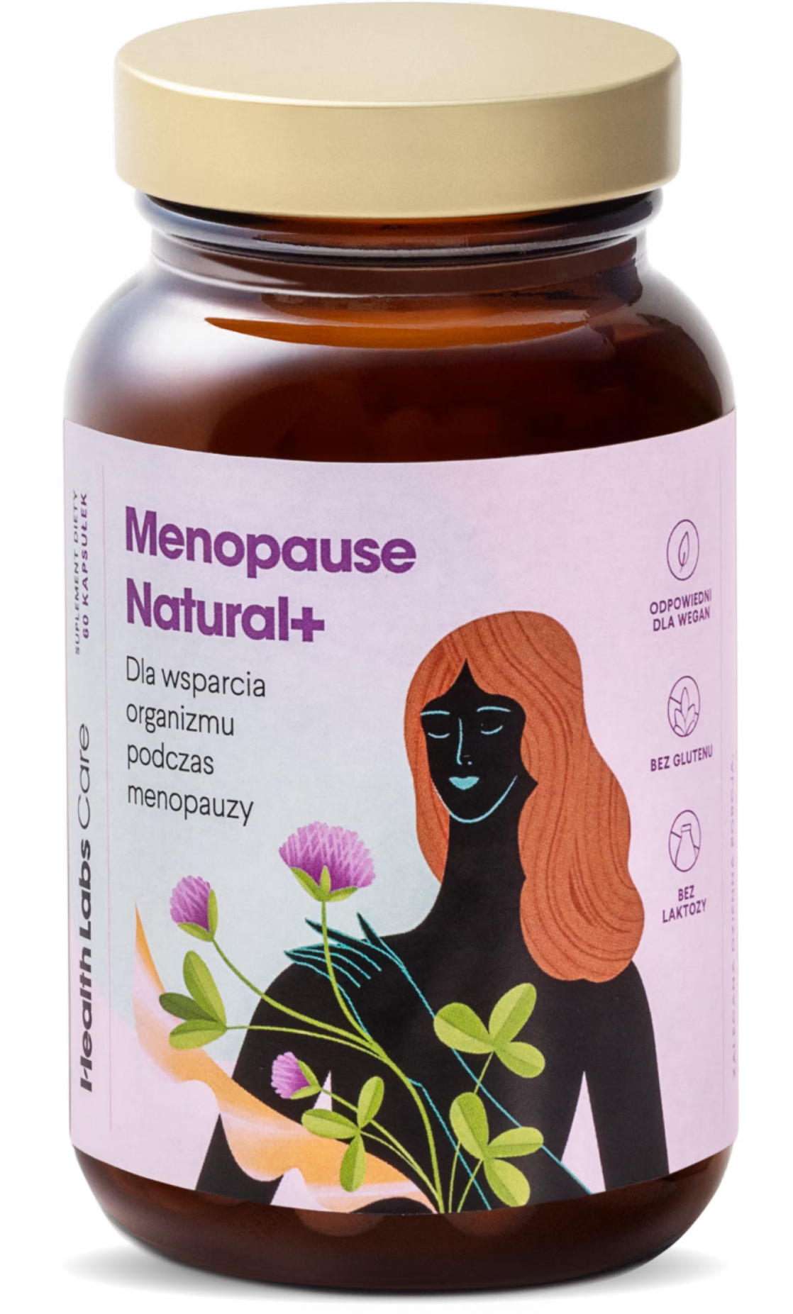 Health Labs Care Menopause Natural+ Suplement Diety Dla Wsparcia Organizmu Podczas Menopauzy 60 Kapsułek