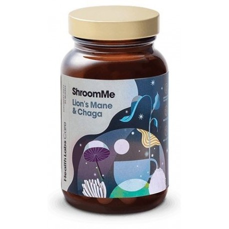 Health Labs Care Suplement Diety ShroomMe Lion's Mane & Chaga 90 Miarek