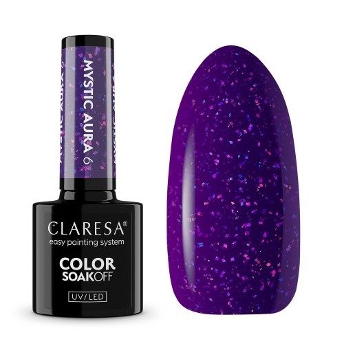 Claresa Lakier Hybrydowy Mystic Aura 6