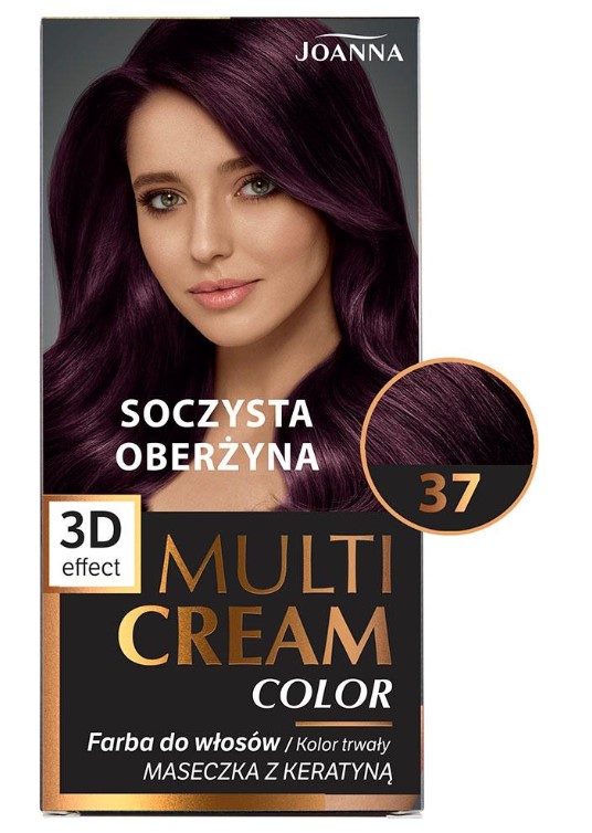 Multi Cream Color Farba do Włosów 37 Soczysta Oberżyna