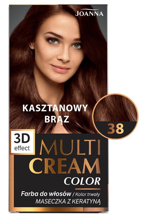 Multi Cream Color Farba do Włosów 38 Kasztanowy Brąz