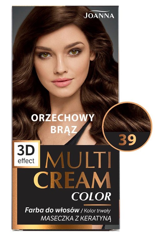 Multi Cream Color Farba do Włosów 39 Orzechowy Brąz