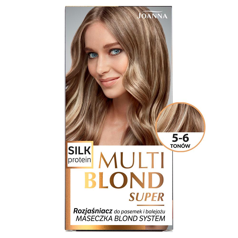 Multi Blond Super Rozjaśniacz do Pasemek i Balejażu 5-6 Tonów