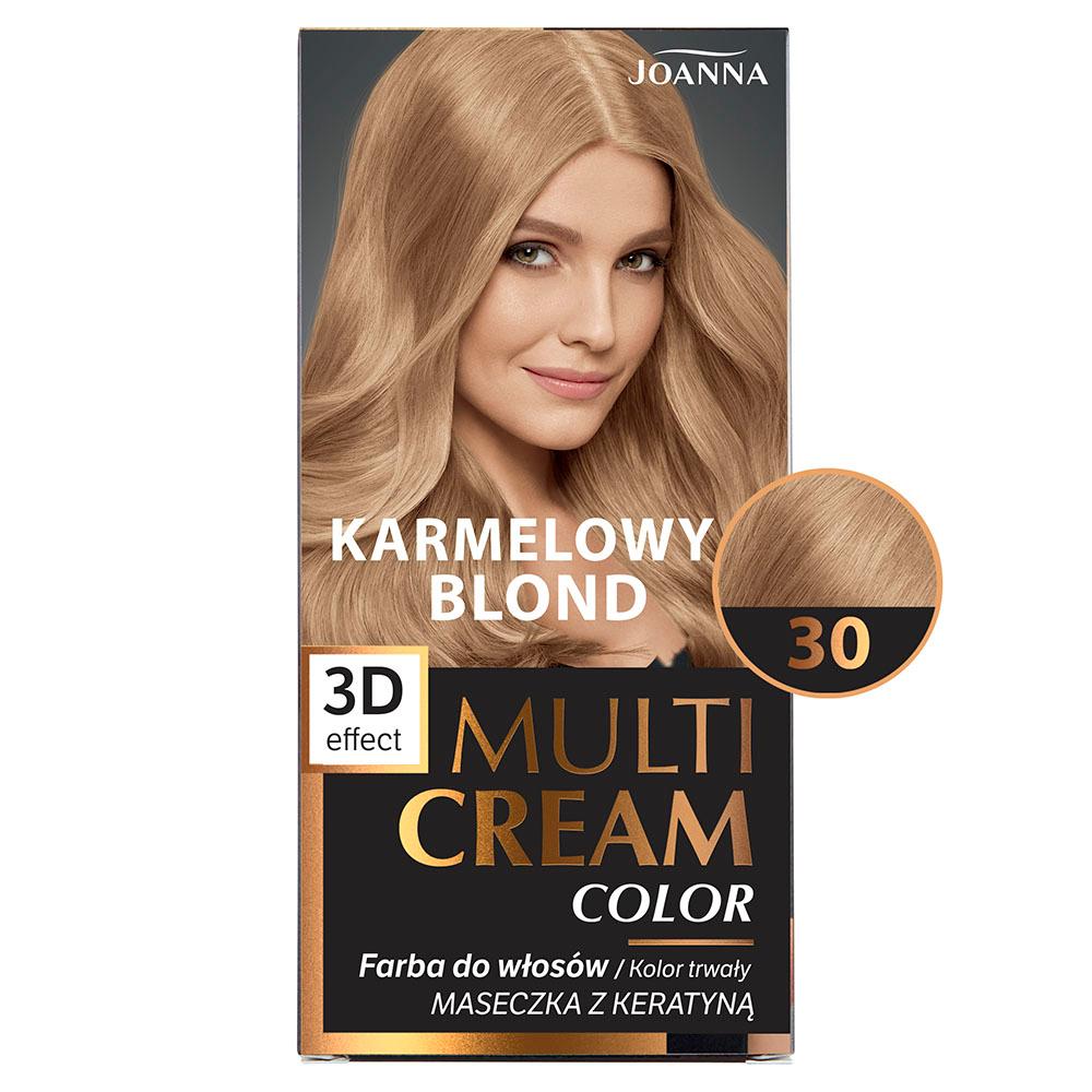 Multi Cream Color Farba do Włosów 30 Karmelowy Blond