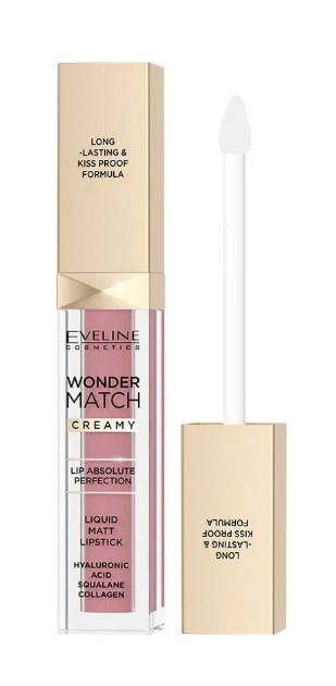 Eveline Wonder Match Creamy Matowa Pomadka w Płynie 11A Sweet Pink