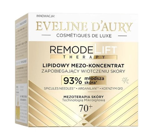 d’Aury RemodeLift lipidowy mezo-koncentrat do twarzy 70+
