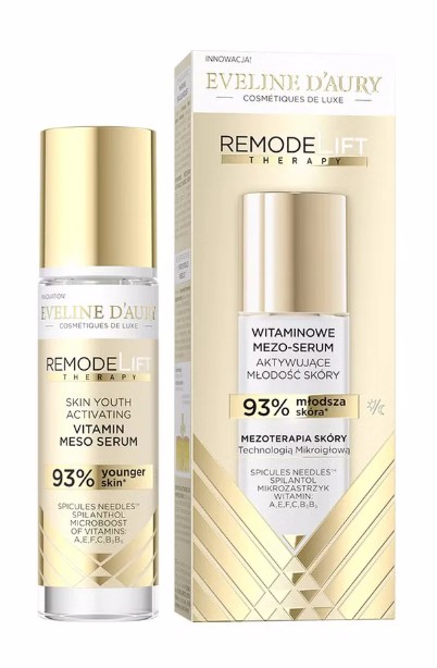 Eveline D'Aury Remodelift Witaminowe Mezo-Serum Aktywujące Młodość Skóry 30ml