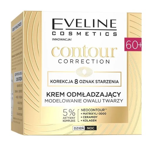 Contour Correction odmładzający krem modelujący owal twarzy 60+