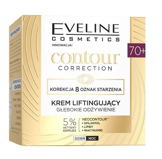 Contour Correction Głęboko Odżywający Krem Liftingujący 70+