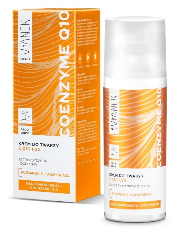 Hero Coenzyme Q10 1,5% Krem do Twarzy Antyoksydacja i Ochrona