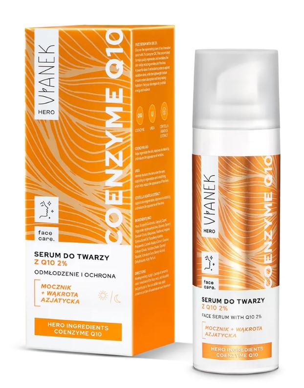 Hero Coenzyme Q10 2% Serum do Twarzy Odmłodzenie i Ochrona