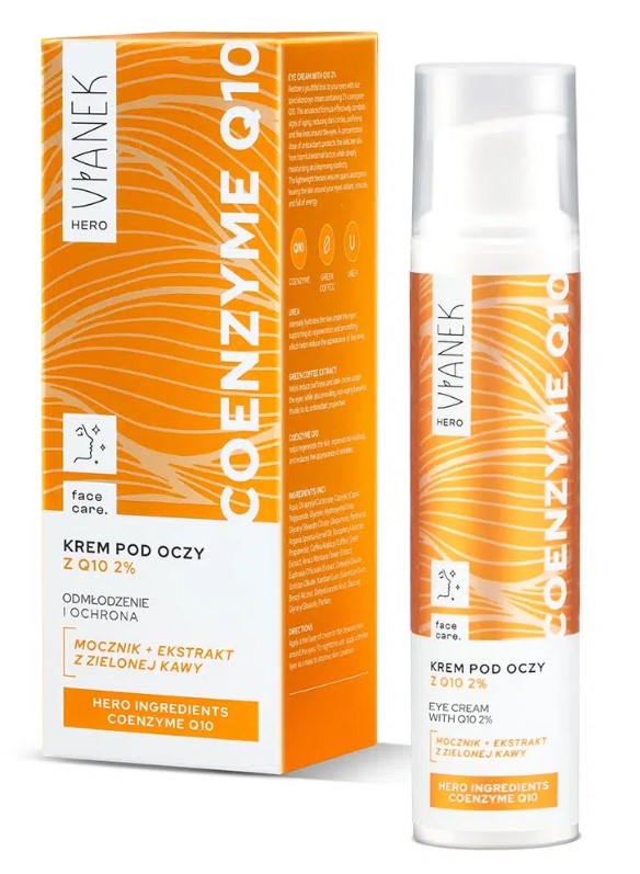 Hero Coenzyme Q10 2% Krem pod Oczy Odmłodzenie i Ochrona