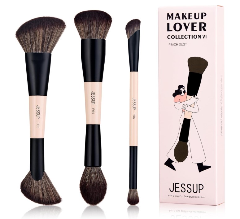 Makeup Lover Collection VI Zestaw Pędzli do Makijażu Peach Dust T508