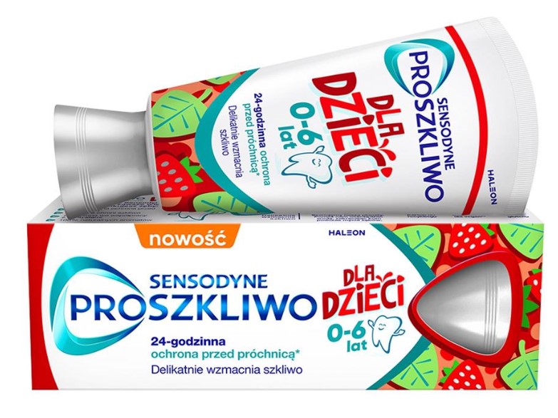 Sensodyne Proszkliwo Pasta do Zębów dla Dzieci 0-6 Lat 50ml