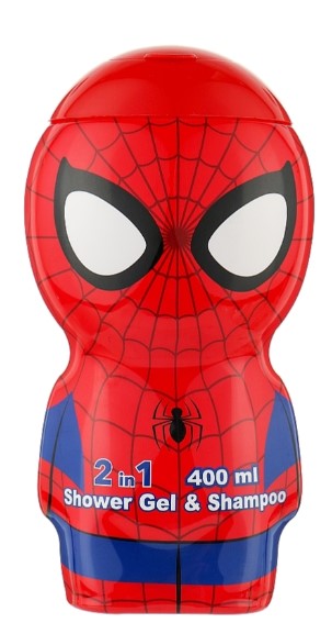 Air-Val Spider-Man Żel do Kąpieli i Szampon dla Dzieci 400ml