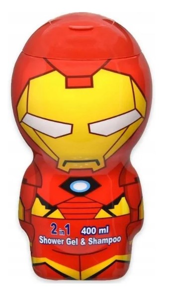 Air-Val Iron Man Żel do Kąpieli i Szampon dla Dzieci 400ml