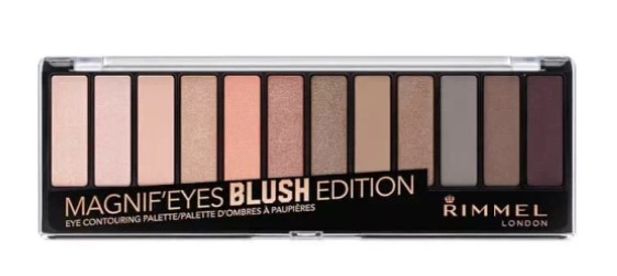 Rimmel Magnif'eyes Paleta Cieni do Powiek 002 Blush Edition