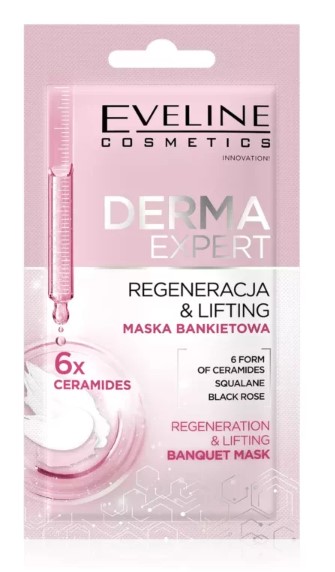 Eveline Derma Expert Maska Bankietowa Regeneracja i Lifting